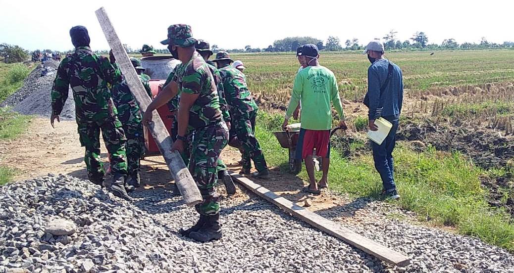 Pra Tmmd 109 Tni Dan Warga Terus Kebut Pekerjaan Pembangunan Jalan